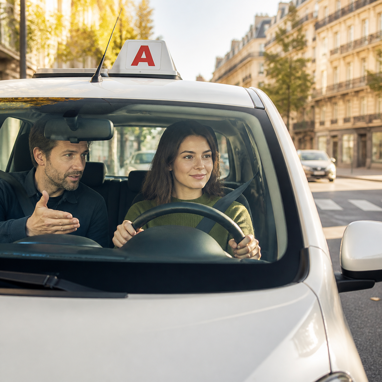 Leçon de conduite permis B